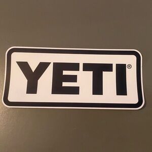 YETI Logo Sticker